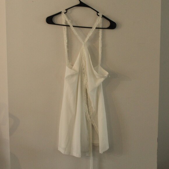 Peppermayo Midnight Rhapsody Ruffle Mini Dress Size 6 - Picture 5 of 15